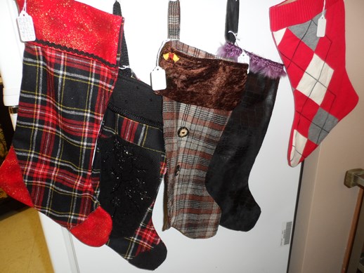 Christmas Stockings many different styles